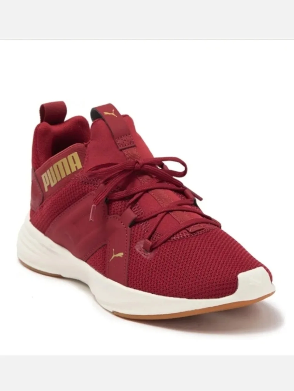 PUMA Contempt Demi Cross Trainer Sneakers Intense Red-Puma Team Gold